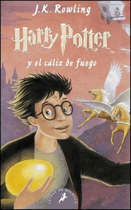 tapa del libro: Harry Potter y el Cáliz de Fuego