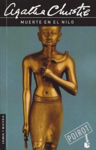 tapa del libro: Muerte en el Nilo